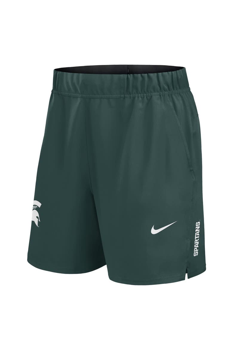 Men's Nike Green Michigan State Spartans Primetime Woven Victory Performance Shorts, Alternate, color, Green