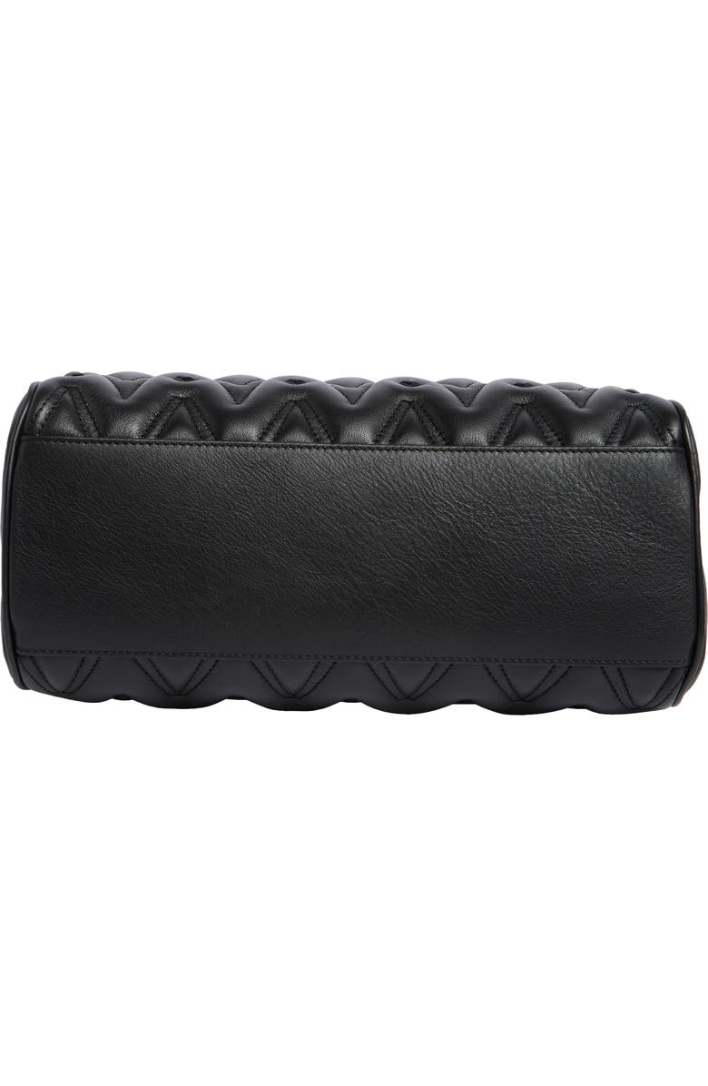 VALENTINO BY MARIO VALENTINO Angelina Diamond Quilted Leather Tote Bag, Alternate, color, Black