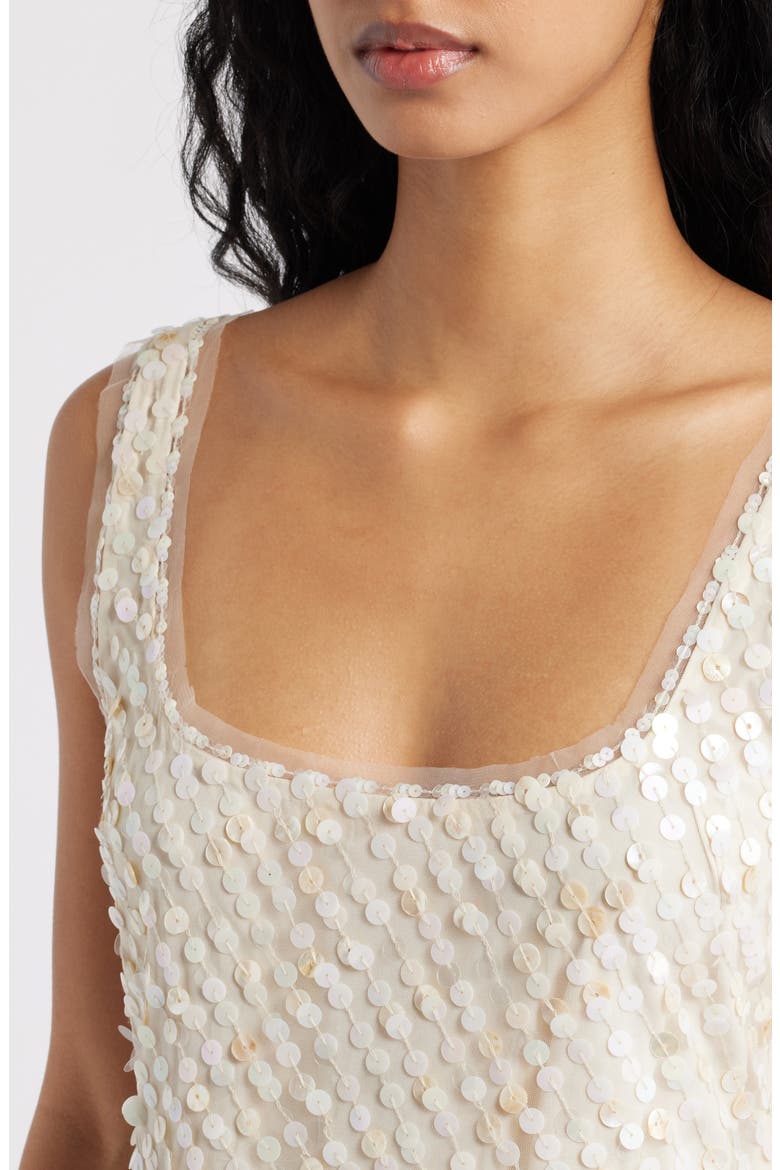 Ciris Sequin Minidress, Alternate, color, SHELL