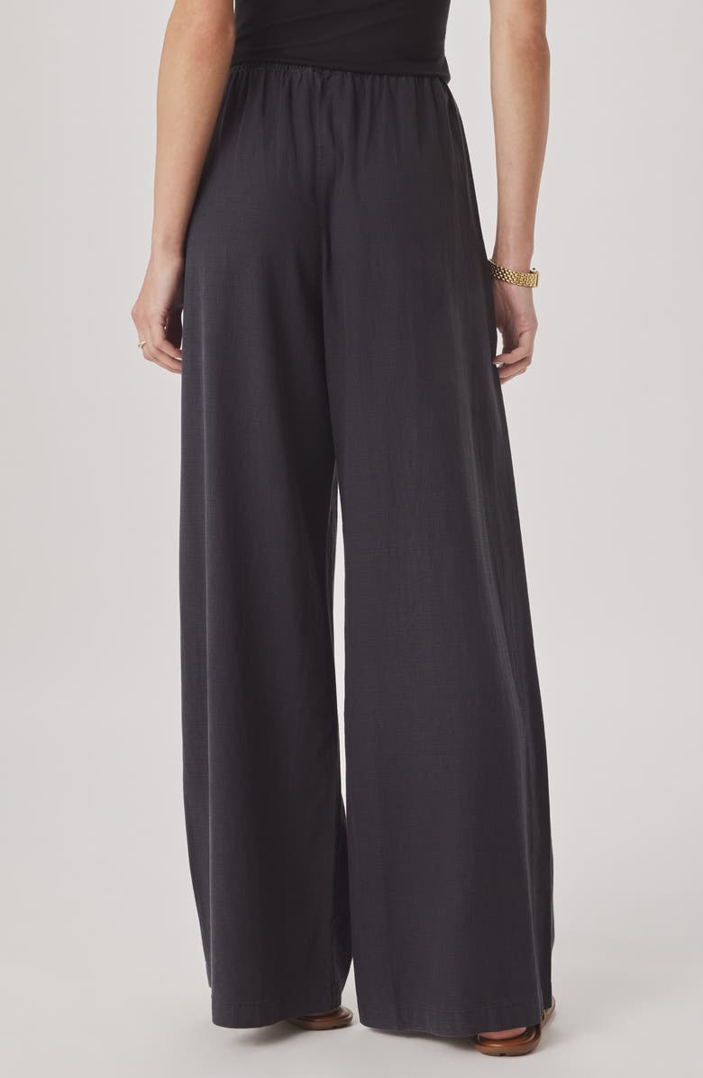 Splendid Valerie Drawstring Pants, Alternate, color, Lead Black