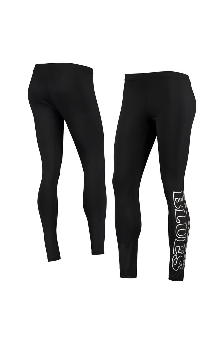 G-III SPORTS BY CARL BANKS Women's G-III Sports by Carl Banks Black St. Louis Blues Stadium Leggings, Main, color, 