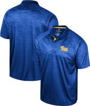 COLOSSEUM Men's Colosseum Royal Pitt Panthers Honeycomb Raglan Polo