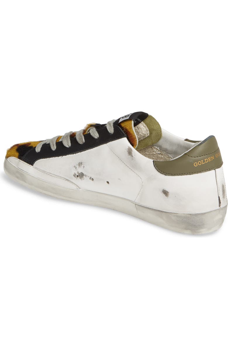 Golden Goose Superstar Genuine Calf Hair Sneaker, Alternate, color,
