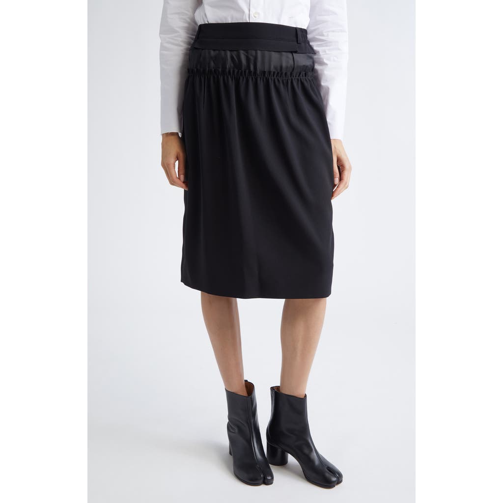 Maison Margiela Anonymity of the Lining Pencil Skirt in Black  product