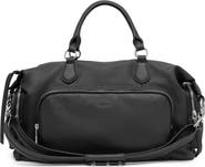 AIMEE Away We Go Leather Duffle Bag