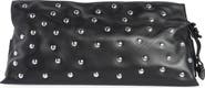 Sam Edelman Poppy Oversize Stud Leather Clutch