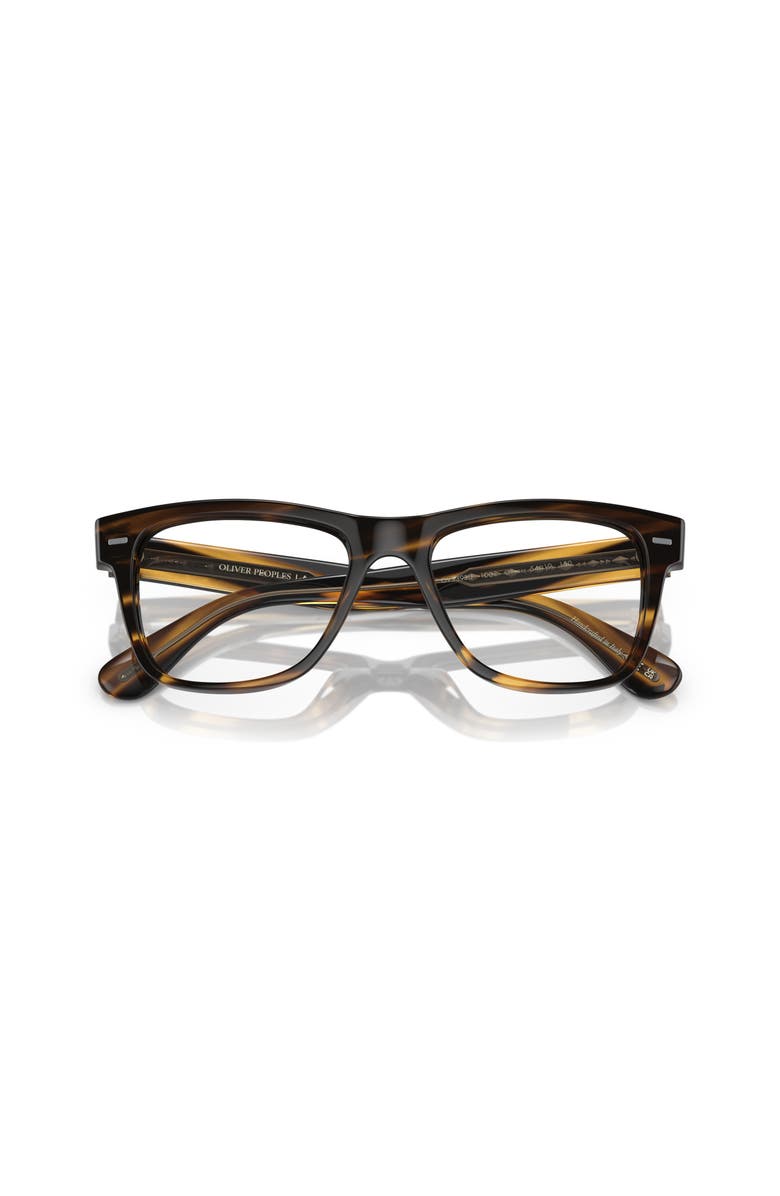 Oliver Peoples 51mm Rectangle optical glasses, Alternate, color, Tortoise