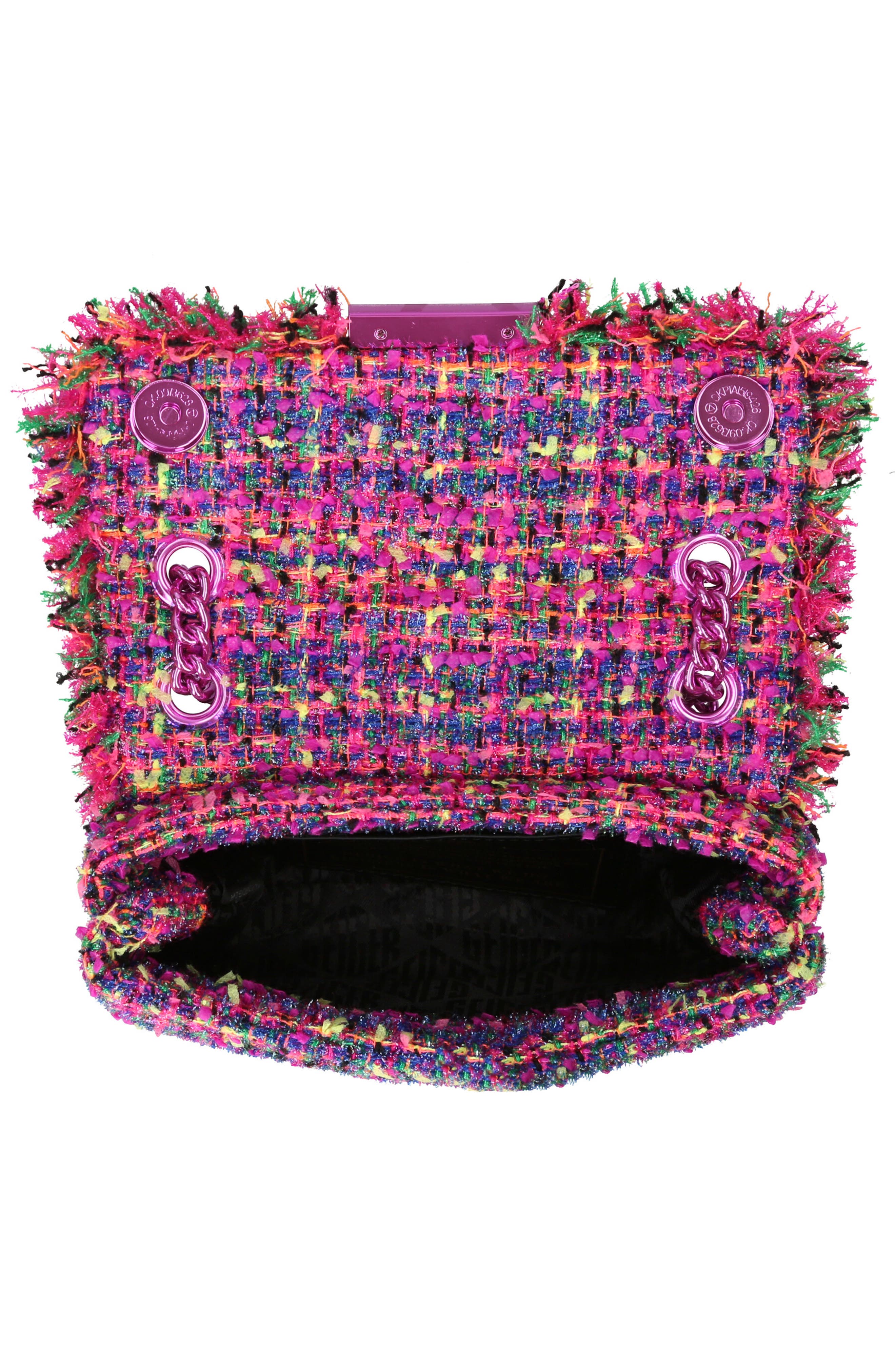 Kurt Geiger London Mini Kensington Tweed Convertible Crossbody Bag, Alternate, color, 