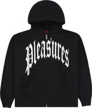 PLEASURES Twitch Graphic Zip Hoodie