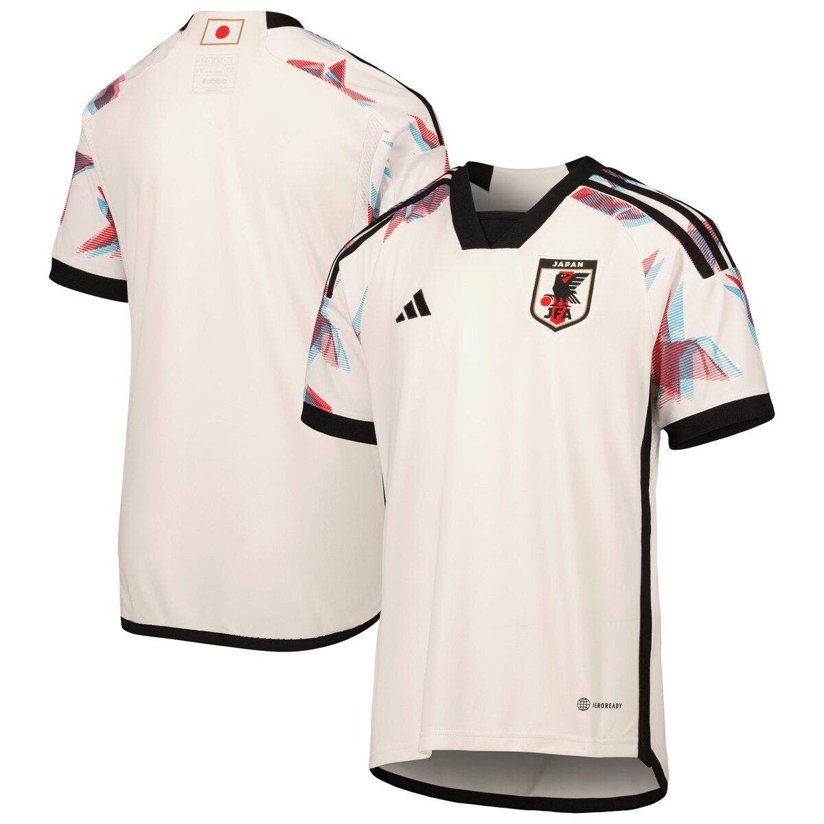 応援グッズ Japan National Replica Jersey adidas Youth adidas White Japan National Team 2022/23 Away Replica