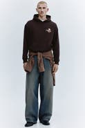 H&M Relaxed Fit Printed Hoodie