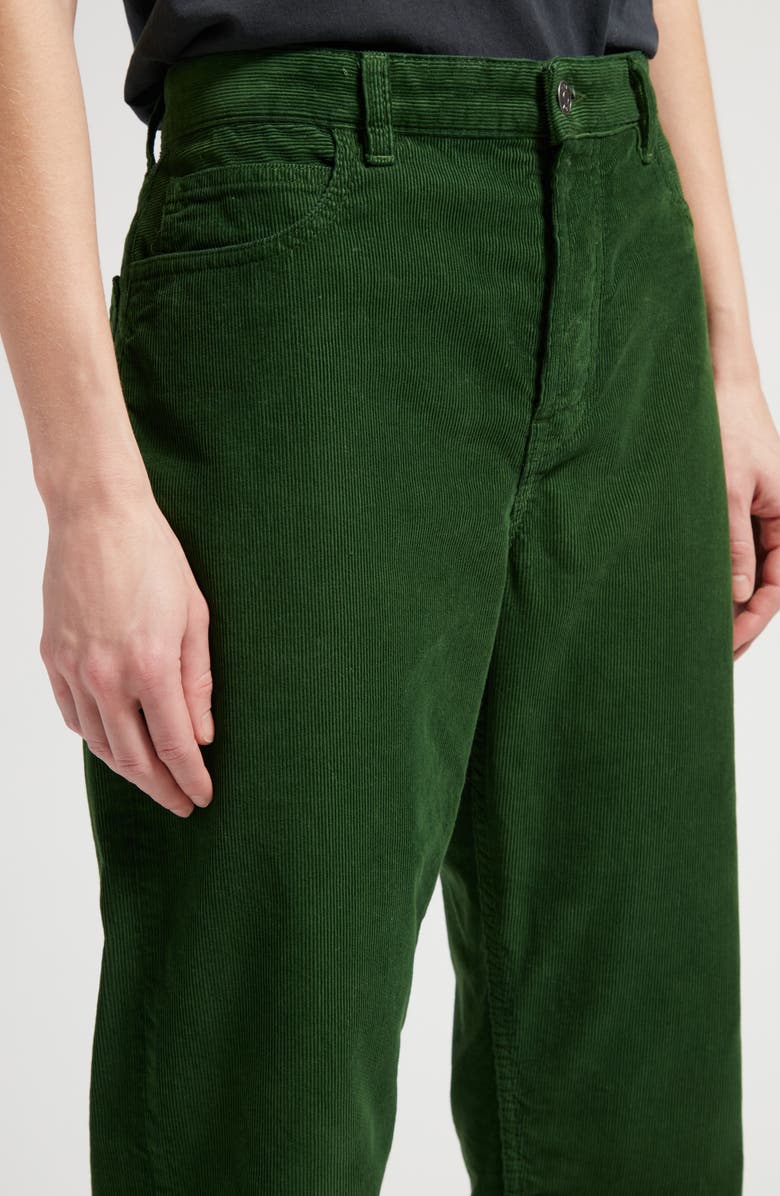 The Row Dan Cotton Corduroy Flare Pants, Alternate, color,