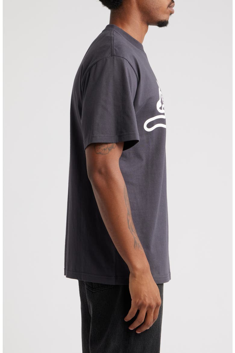 Flavours Graphic T-Shirt, Alternate, color, CHARCOAL ART