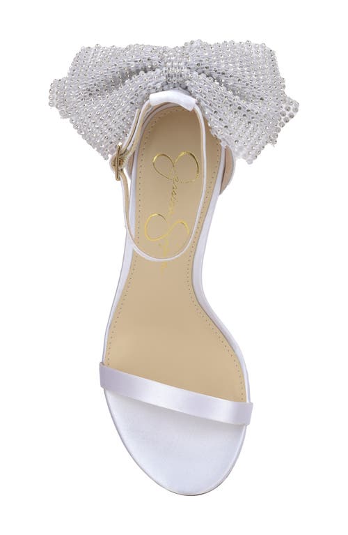 Jessica Simpson Moure Ankle Strap Sandal In White