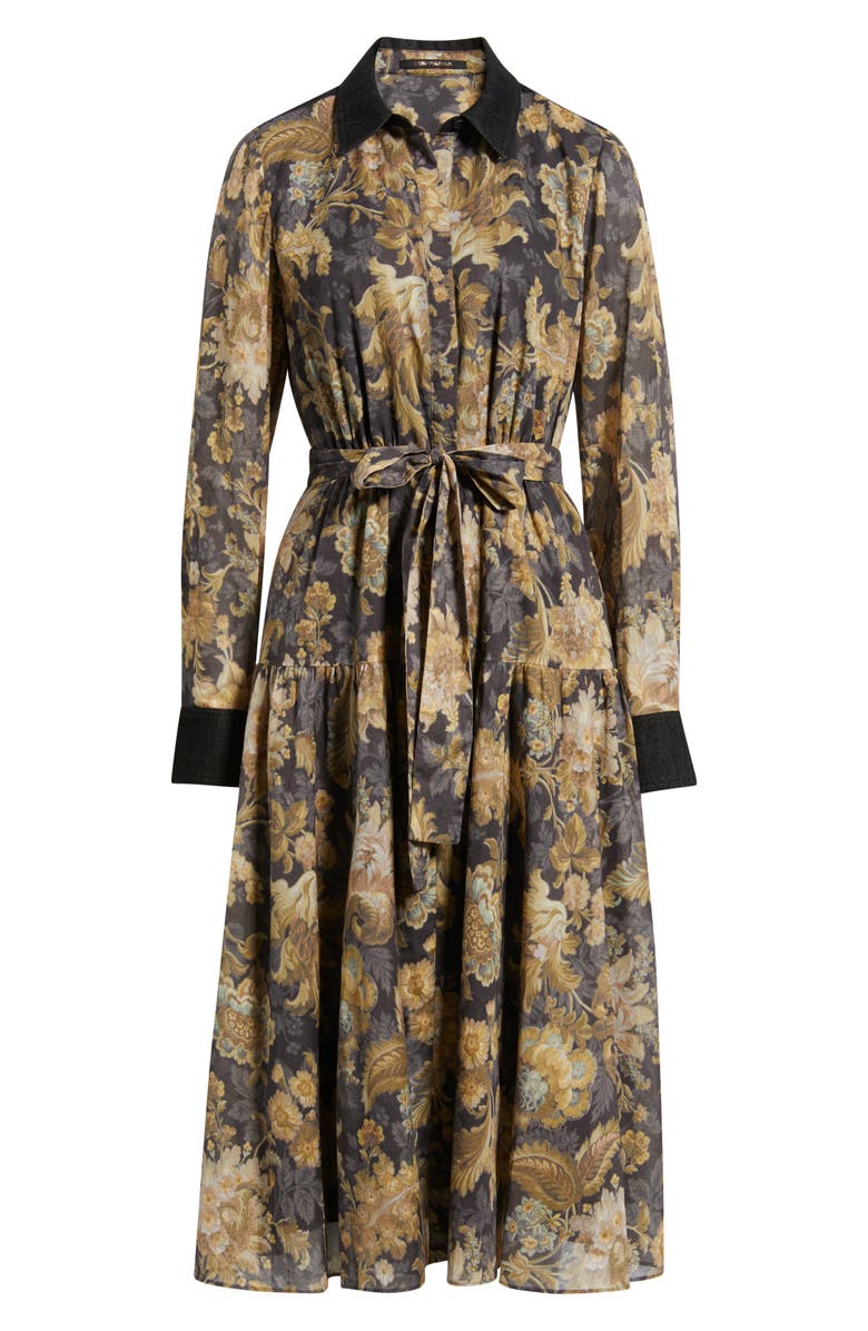 KOBI HALPERIN Kobi Halperin 'Luna' Mixed Media Sheath Dress, Alternate, color, Black Multi