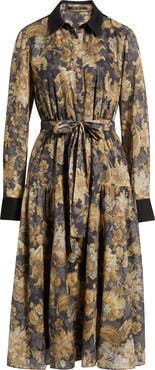 KOBI HALPERIN Kobi Halperin 'Luna' Mixed Media Sheath Dress