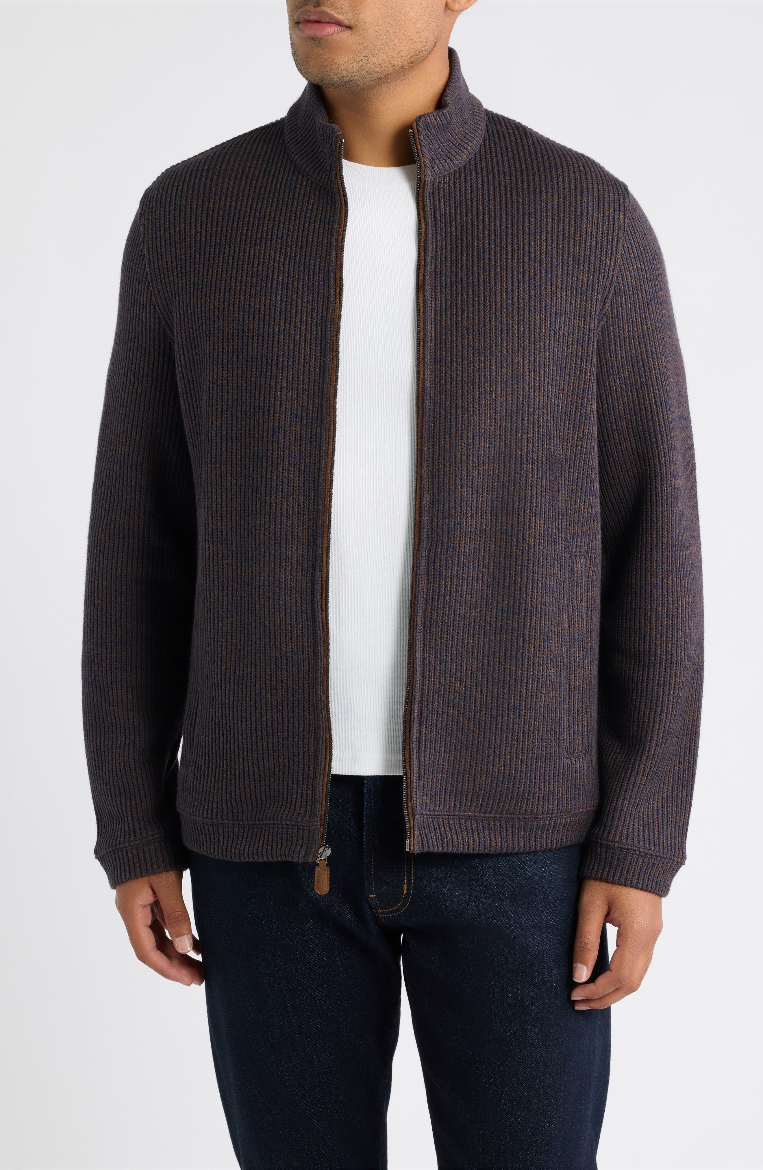 selected NAVY/ BROWN