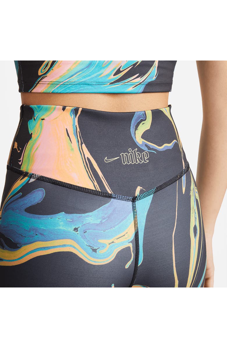 Nike Aurora Marble Print Leggings, Alternate, color,