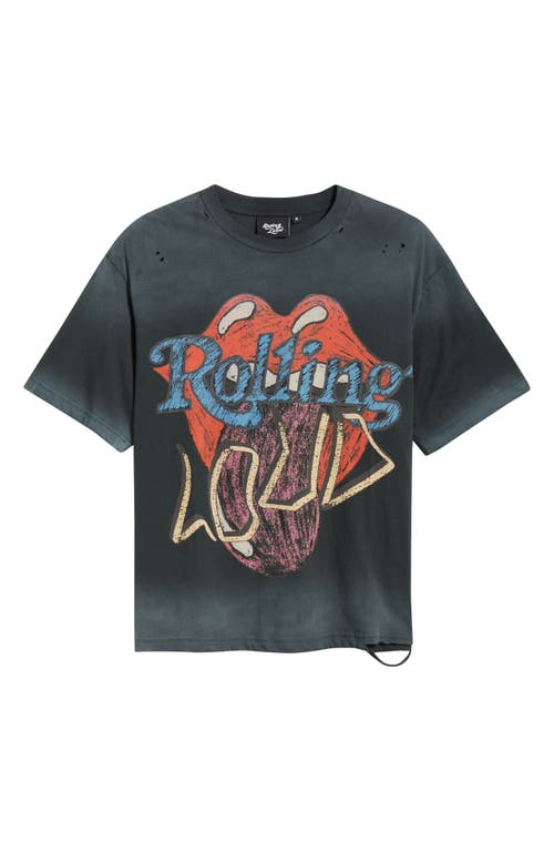 Rolling Loud Loud Band Graphic T-shirt In Blue