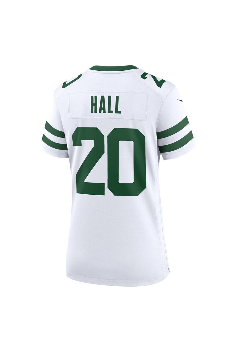 Women's Nike Breece Hall White New York Jets Player Jersey, Alternate, color, White