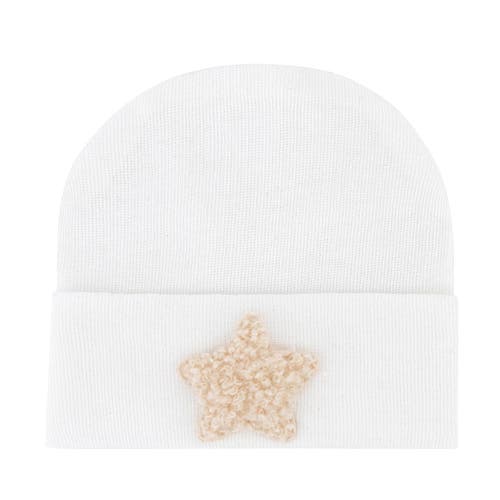 Ely's & Co. Newborn Hospital Hats 2 Packs In White