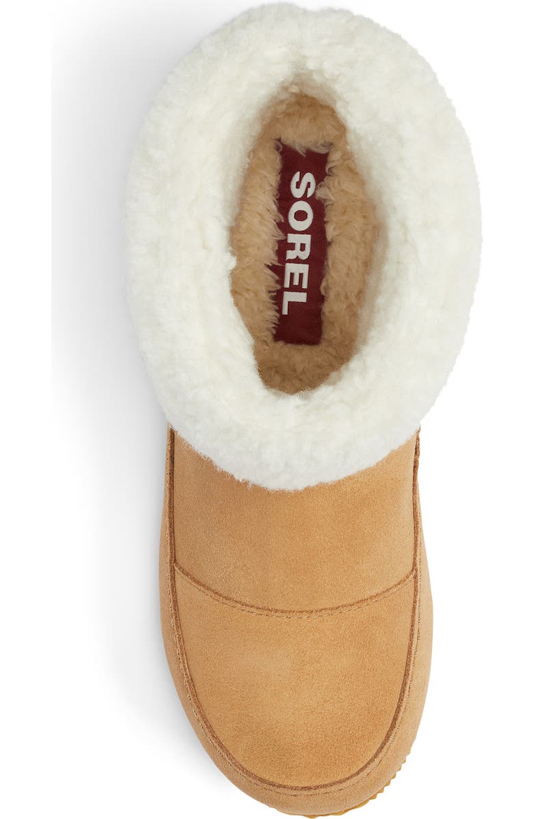 SOREL Go Stumptown Faux Fur Lined Bootie, Alternate, color, Tawny Buff/ Natural