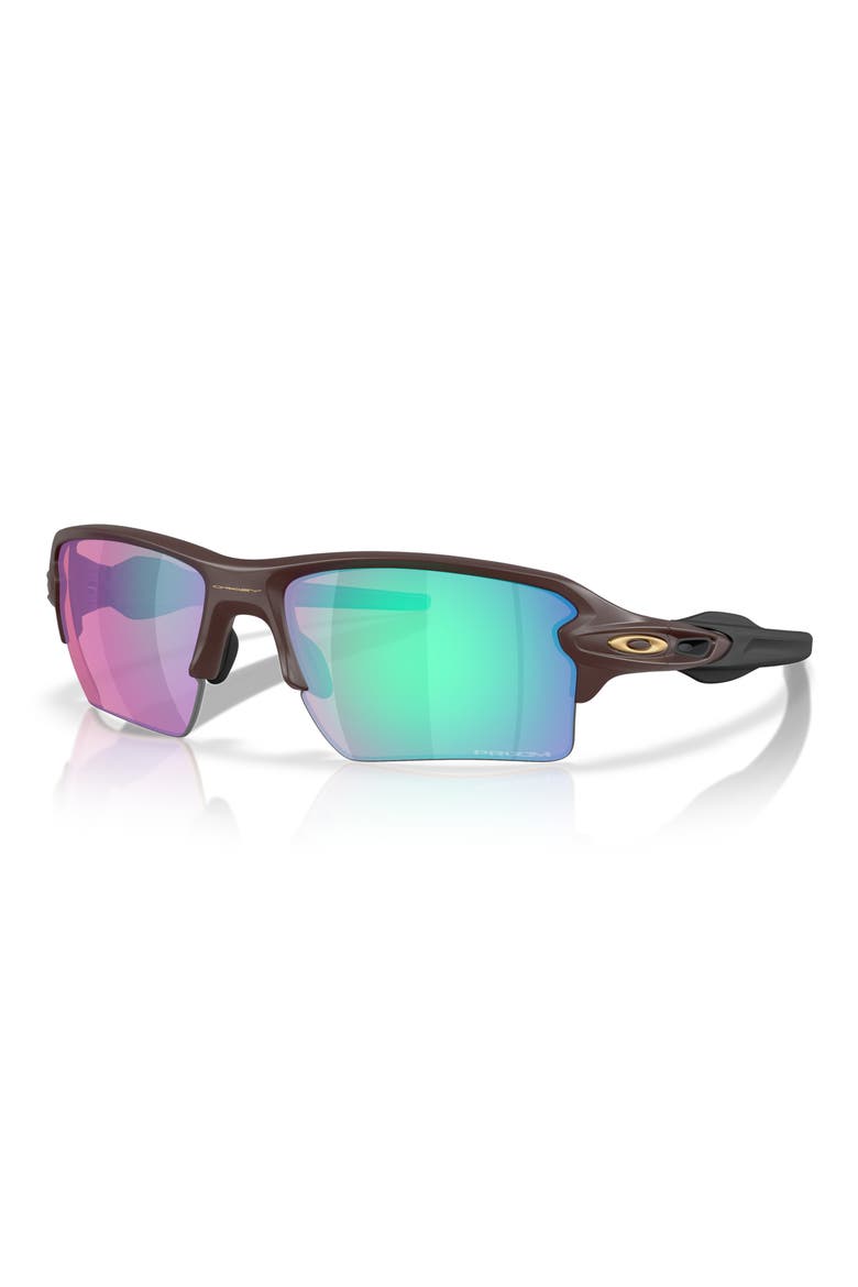 59mm Rectangular Sunglasses, Alternate, color, MATTE GRENACHE