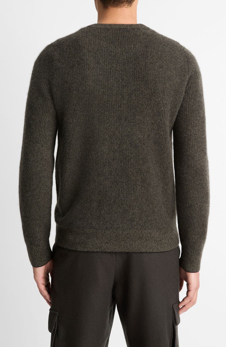 Vince Boiled Cashmere Crewneck Sweater, Alternate, color,