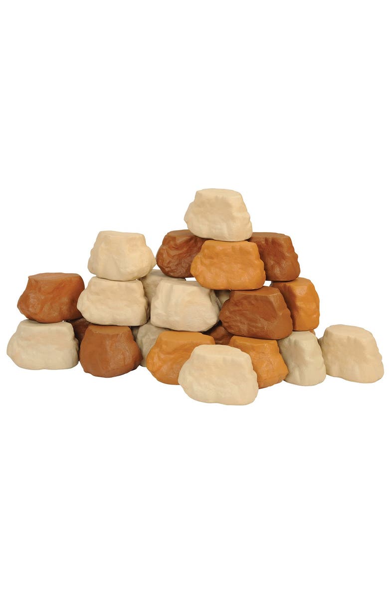 Kaplan Early Learning Company Brick, Blocks, and Rock Builders, Alternate, color, Multicolored