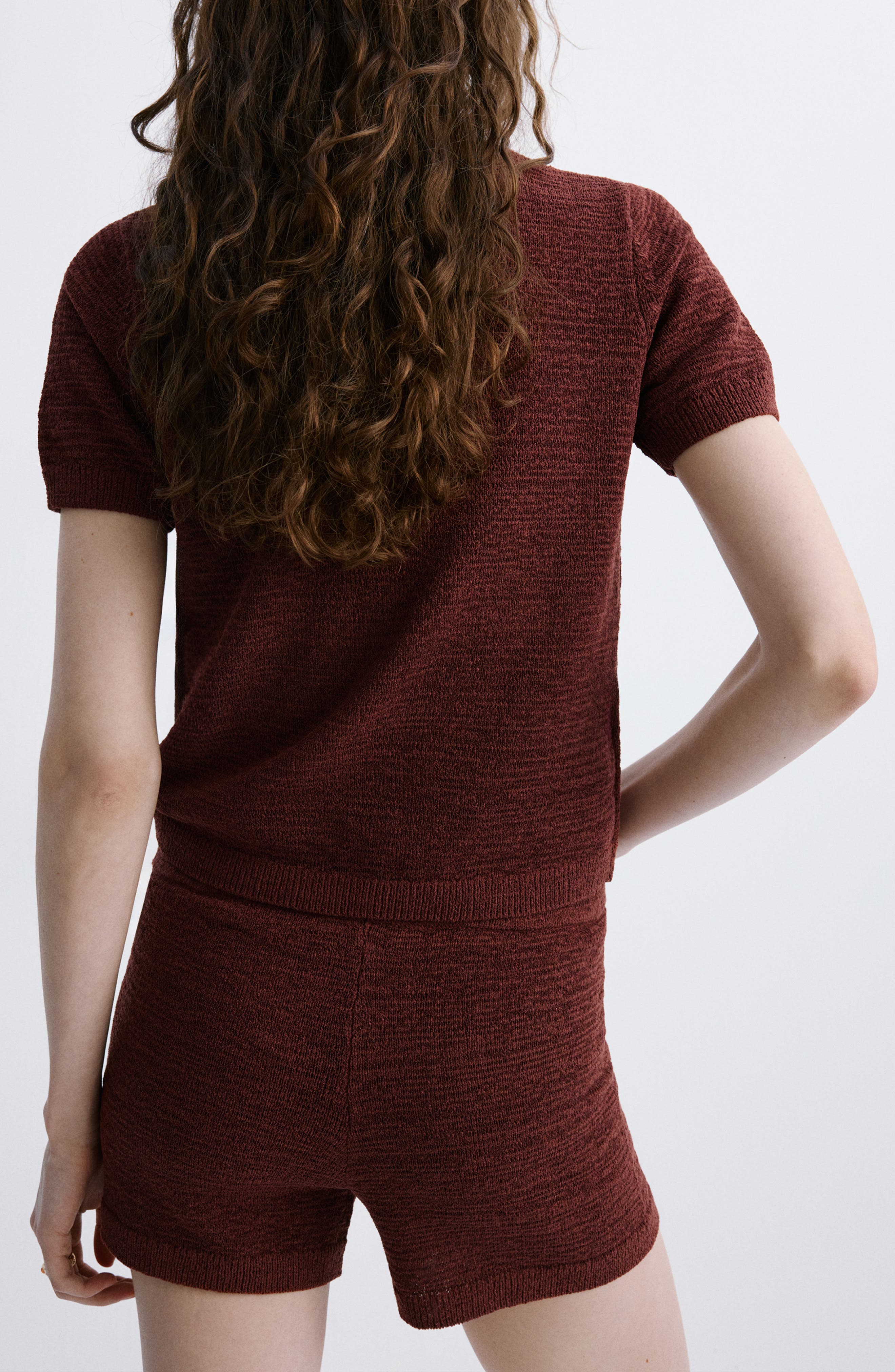 Short Sleeve Sweater - image 4