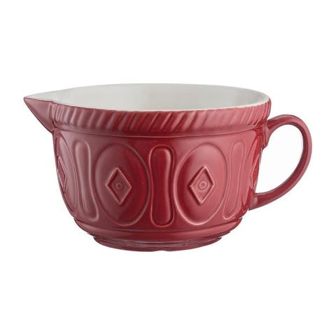 Color Mix Red Batter Bowl, 2.11 Quart