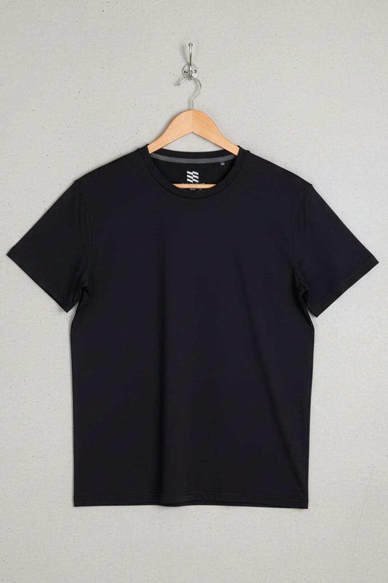 Men's Baseline DriComfort Short Sleeve Tee, Alternate, color, Black