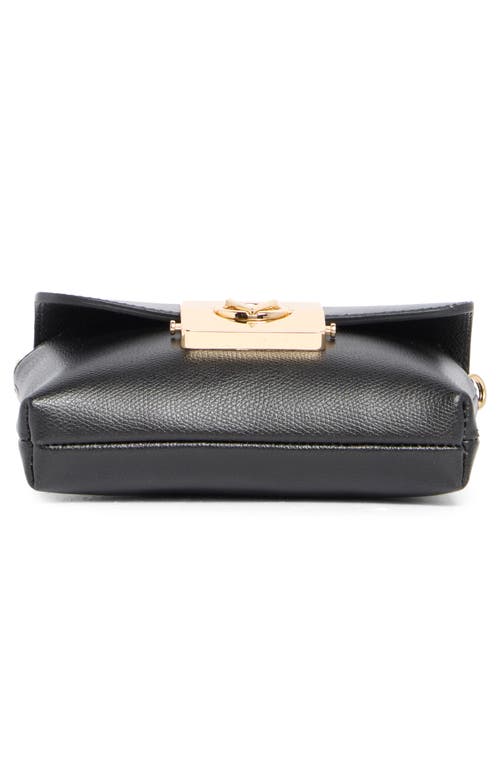 Valentino By Mario Valentino Lilou Bonbonniere Leather Crossbody Bag In Black