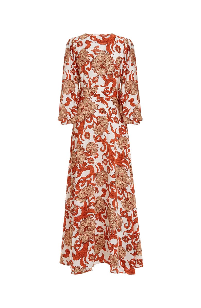 La DoubleJ Long Camerino Dress Reef White, Alternate, color, 