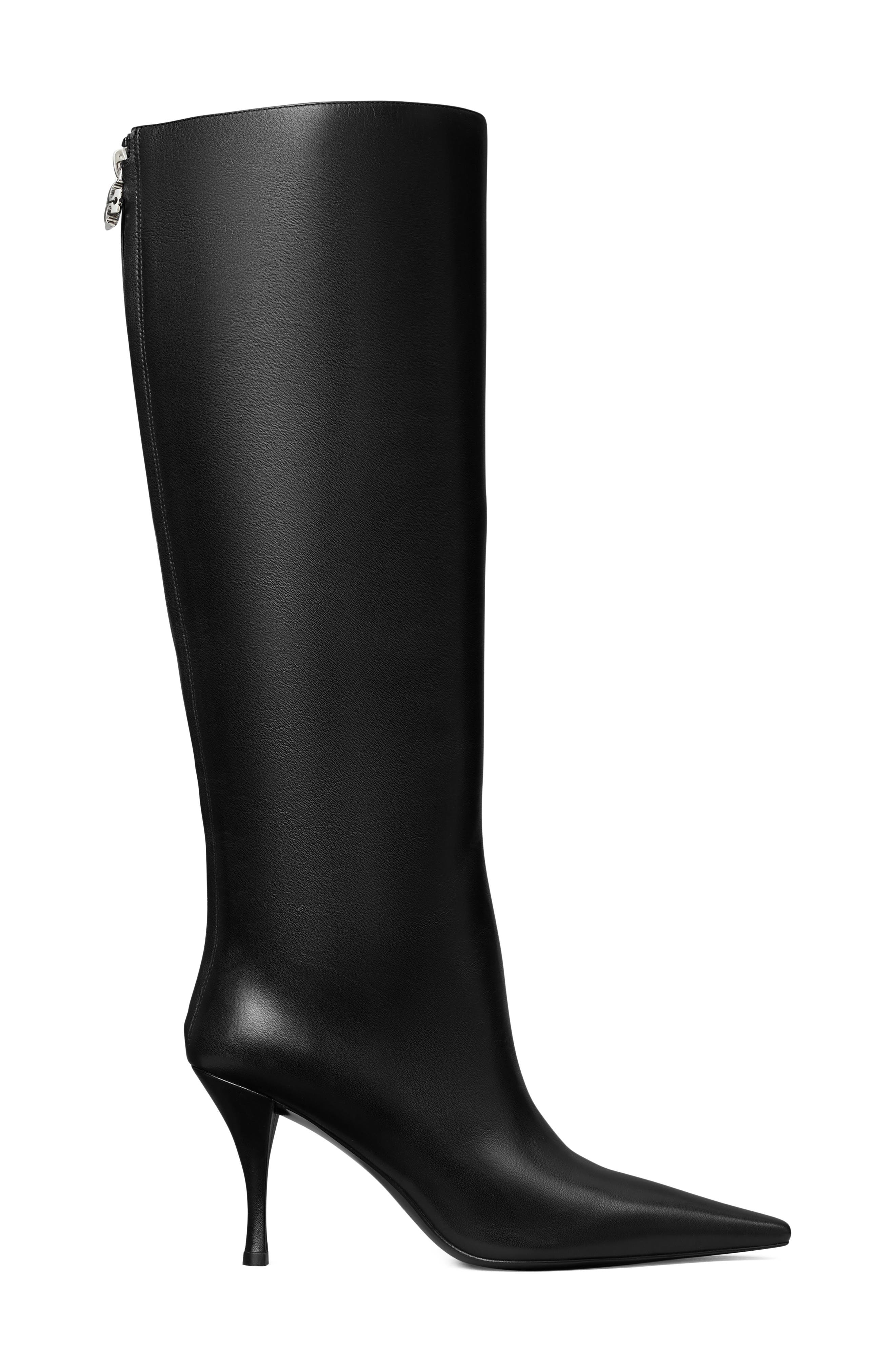 Charlie Leather Knee High Boot, Alternate, color, PERFECT BLACK