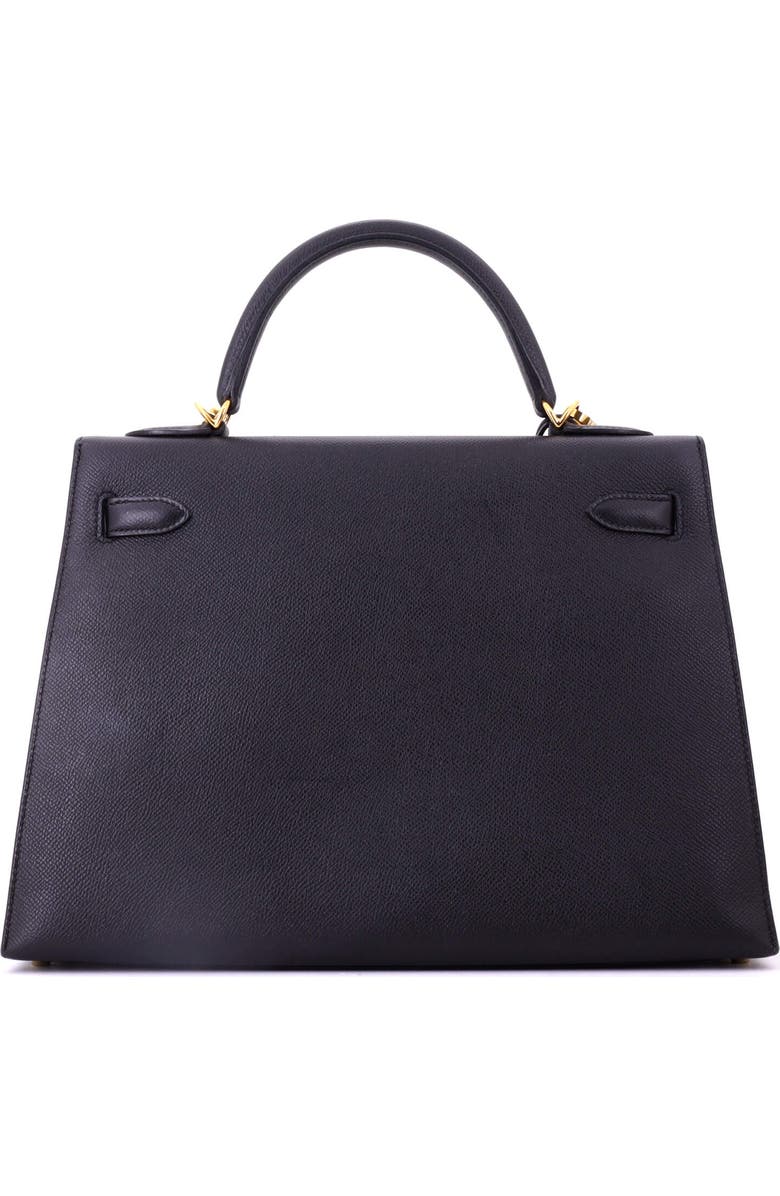 Pre-Owned Hermes Kelly Handbag Black Epsom with Gold Hardware 32, Alternate, color, Noir