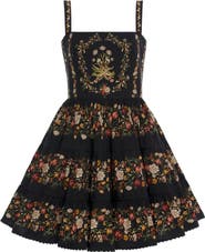 Agua by Agua Bendita Lima Paramo Mini Dress