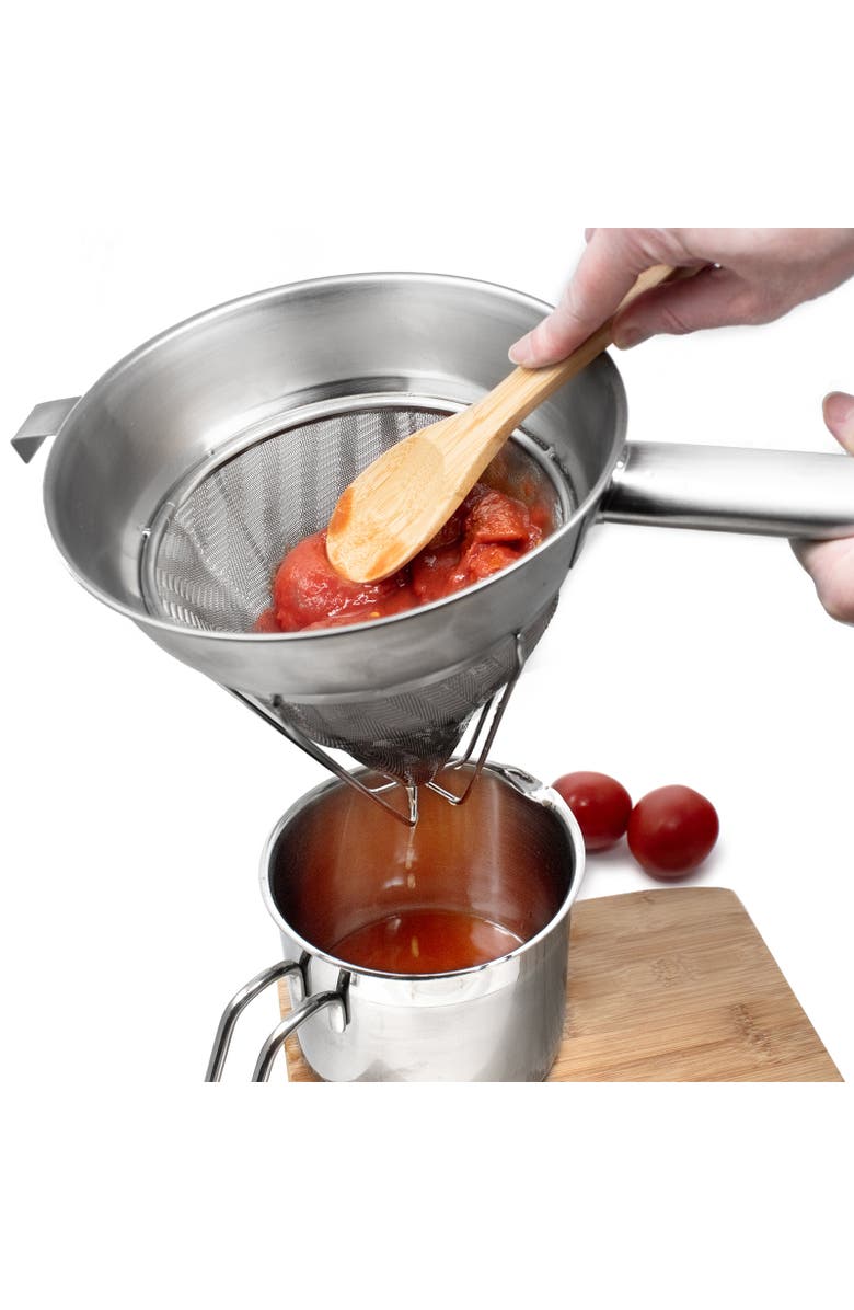 Norpro Stainless Steel Chinois/China Cap Strainer, Alternate, color, Silver
