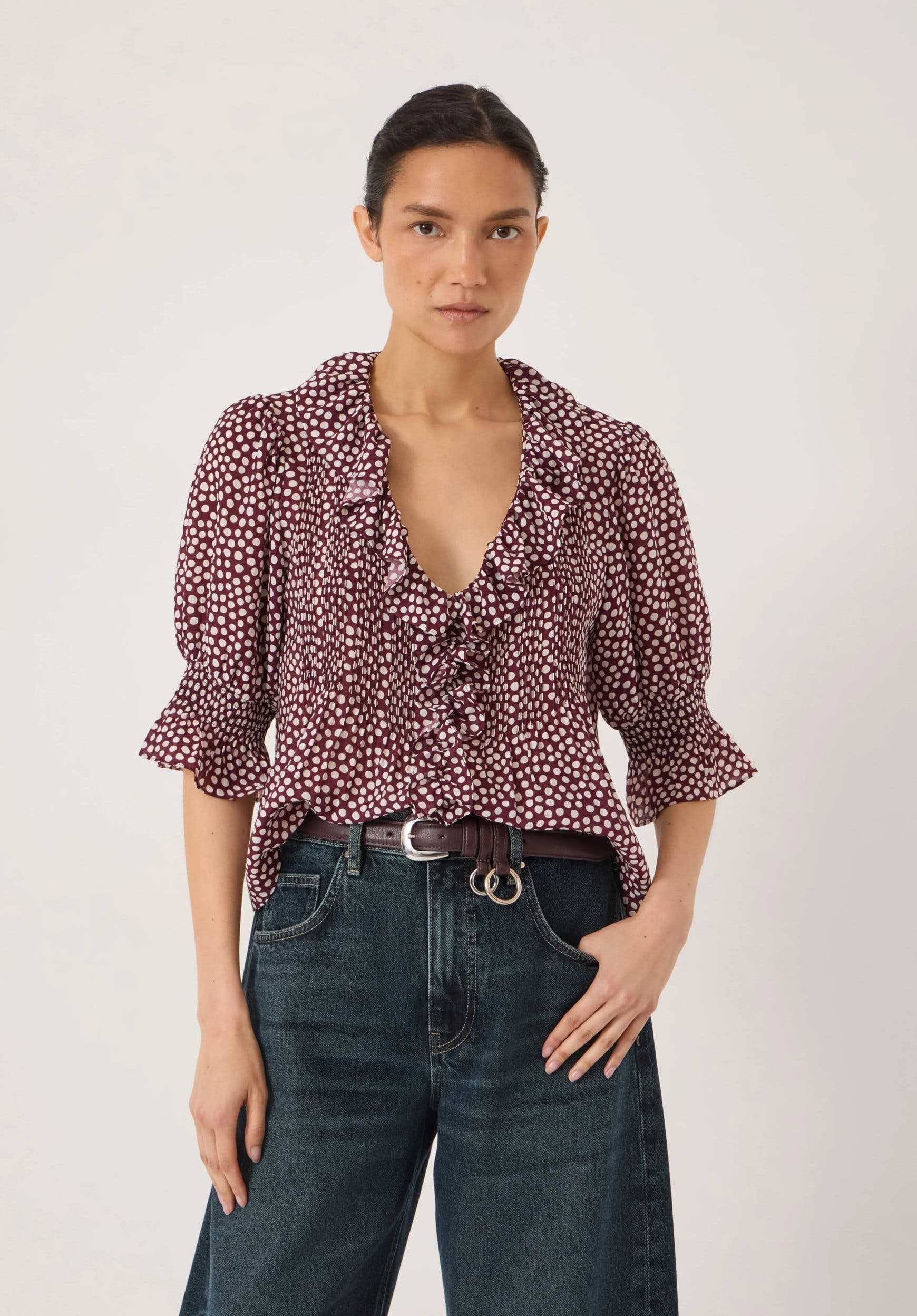 selected Allover Dot Blue
