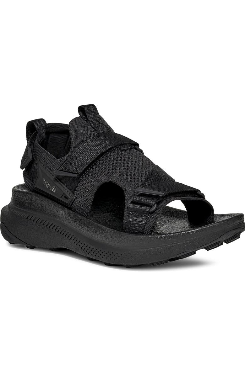 Teva Aventrail Sandal, Main, color, Black/ Black