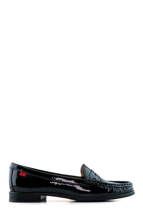 Marc Joseph New York East Village Patent Leather Penny Loafer In Black
