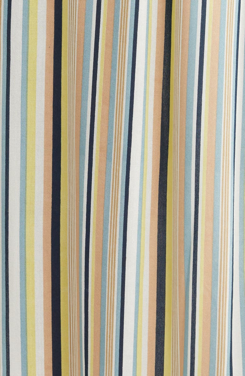 Elan Stripe Slit Maxi Dress, Alternate, color, 