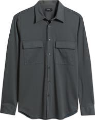 Theory Noll Long Sleeve Button-Up Shirt