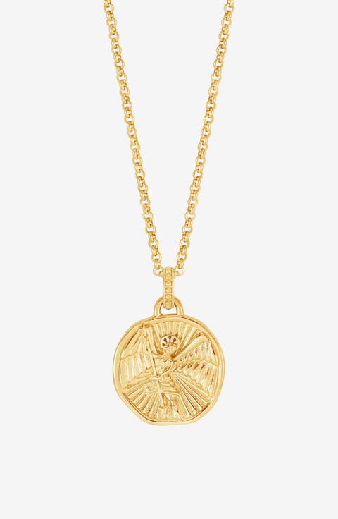 Men's St. Michael Talisman Necklace