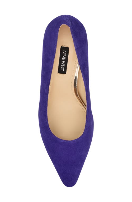 Nine West Monda Pump In Blue
