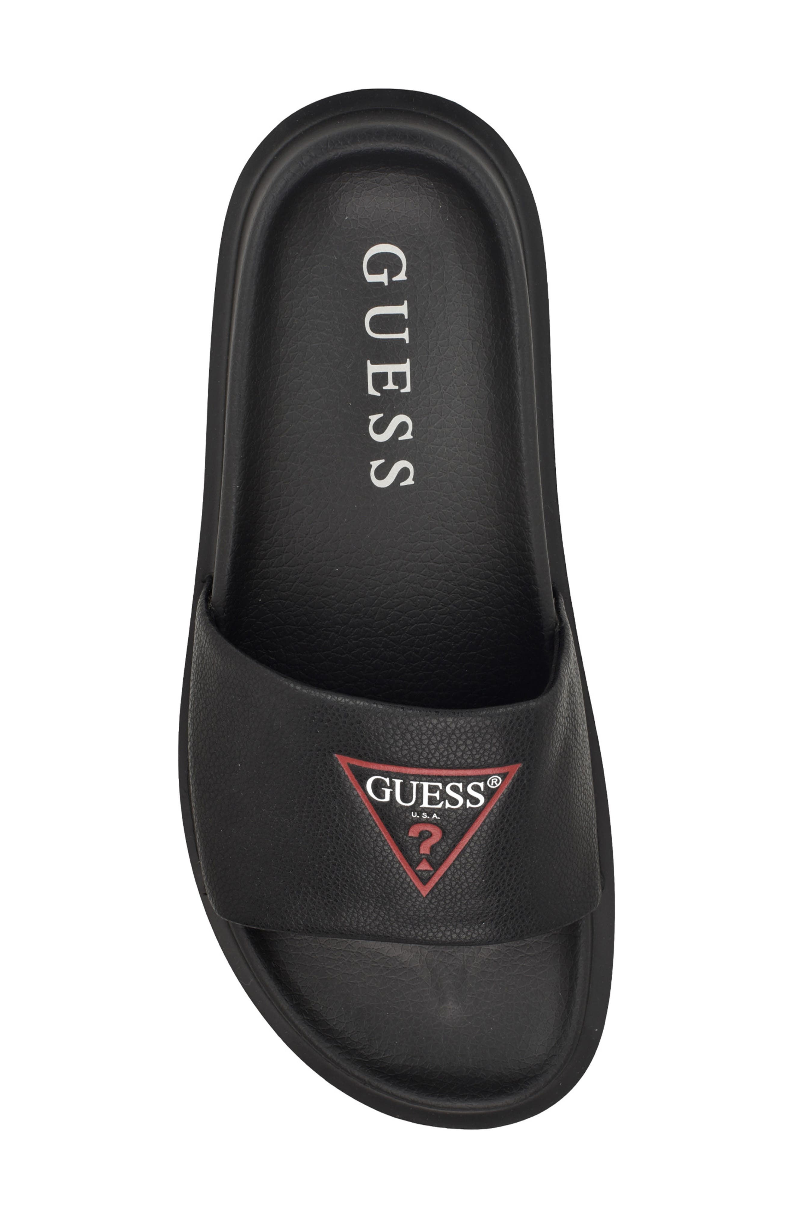GUESS Vumble Slide Sandal, Alternate, color, 