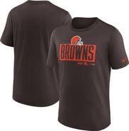 Nike Men's Nike Brown Cleveland Browns Exceed Performance T-Shirt