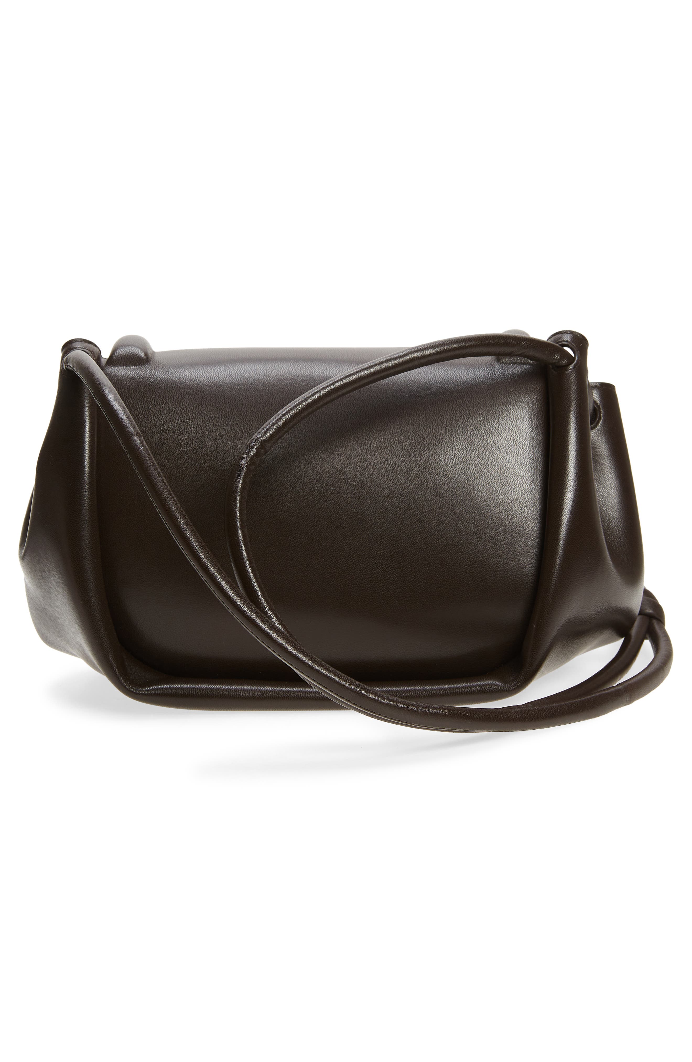 Bottega Veneta Medium Beak Triangle Flap Leather Shoulder Bag, Alternate, color, 