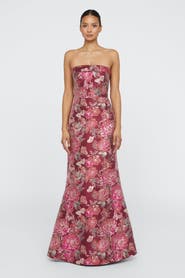 Theia Haven Strapless Gown