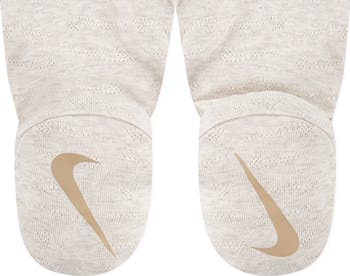 Swoosh Logo Pointelle Footie